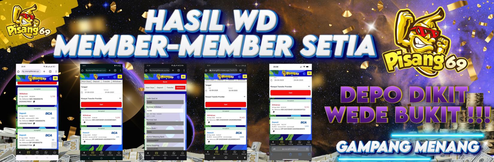 HASIL WD MEMBER PISANG69